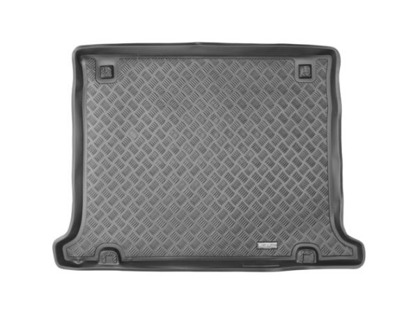 Tapis de coffre pour Opel Combo D une porte à l'arrière avec possibilité d'installer une tablette centrale dans le coffre 5 places 2012-2018